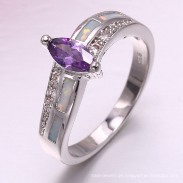 Modeschmuck 2018 Opal und Amethyst Ring